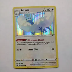 Holo Altaria 49/73 Rare Champion's Path Pokemon - Same Day Shipping! - Image 1