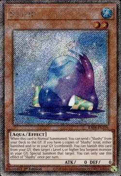 Slushy - Platinum Secret Rare 1st Edition RA04-EN196 - NM - YuGiOh - Image 1
