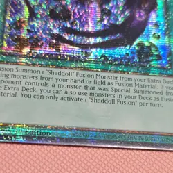 Shaddoll Fusion (Quarter Century Secret Rare) RA04-EN231 Stampede 1st Yugioh! NM - Image 3