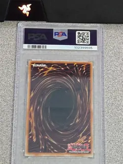 2010-2017 Yugioh Jinzo PSV-000 REPRINT PSA 9 - Image 2
