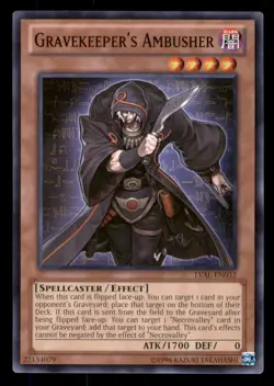 Yugioh Gravekeeper's Ambusher #LVAL-EN032 Legacy of the Valiant LP - Image 1