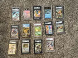 Pokemon Card Graded Slabs Bundle - Image 1