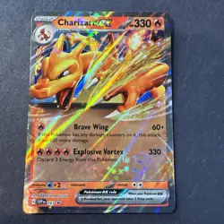 CHARIZARD EX 161 holo SV Black Star Promo Pokemon TCG card - Image 2