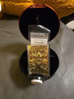 1999 pokemon Special edition 23k gold plated trading card TOGEPI - Image 1