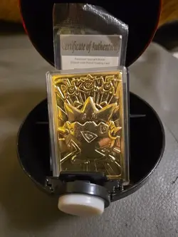 1999 pokemon Special edition 23k gold plated trading card TOGEPI - Image 2