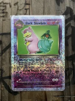 Dark Slowbro 008/110 Legendary Collection Rare Reverse Holo 2002 Pokemon Card - Image 1