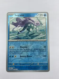 ✨ Suicune 024/131 Reverse Holo Prismatic Evolutions Pokemon Pokemon TCG Card NM - Image 1