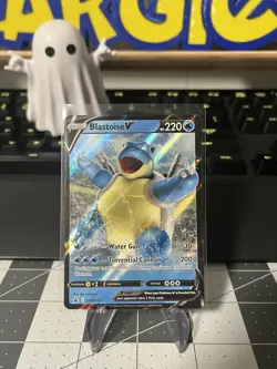 Blastoise V SWSH101 - SWSH Black Star Promo Pokemon Card - NM - Image 1