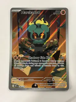 Marshadow IR 146/132 Pokemon Card Mega Evolution Set NM Condition Rare TCG - Image 1