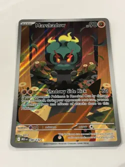 Marshadow IR 146/132 Pokemon Card Mega Evolution Set NM Condition Rare TCG - Image 2