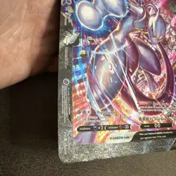 Mewtwo V Union Card SWSH161 Black Star Promo Pokemon Jumbo LP - Image 4
