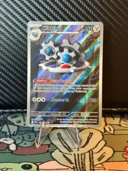 Klinklang 141/086 Holo Rare Pokemon Card SV Black Star Promo NM - Image 1