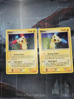 Minun 6/12 Plusle Holo XY Trainer Kit 2 Plusle & Minun Pokemon Card - Image 1