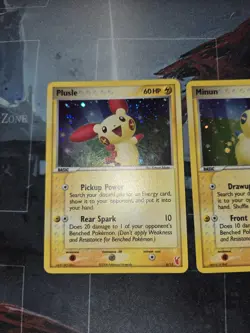 Minun 6/12 Plusle Holo XY Trainer Kit 2 Plusle & Minun Pokemon Card - Image 2