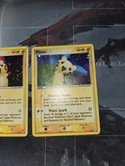 Minun 6/12 Plusle Holo XY Trainer Kit 2 Plusle & Minun Pokemon Card - Image 3