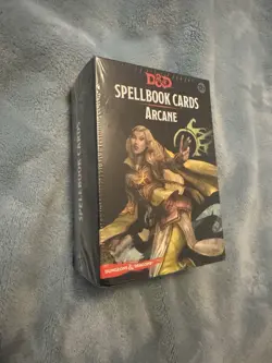 D&D Spellbook Cards Arcane - New Deck - Wizards Warlocks & Sorcerers - Image 1
