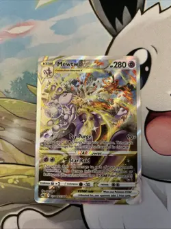 Mewtwo VSTAR GG44/GG70 Crown Zenith Galarian Gallery Pokemon TCG Card - Image 1
