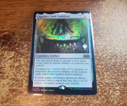 Agatha's Soul Cauldron - Wilds of Eldraine MTG Magic - Near Mint Promo *FOIL* - Image 1