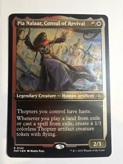 MTG Pia Nalaar Consul Of Revival MAT Foil Etched - Image 1