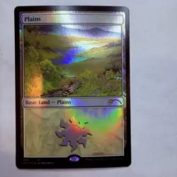 SLD Plains (100) (Bob Ross) Secret Lair Drop Foil MTG NM - Image 1