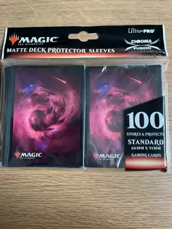 MTG Magic The Gathering 100 Matte Deck Protector Sleeves - Mountain (NEW/SEALED) - Image 3
