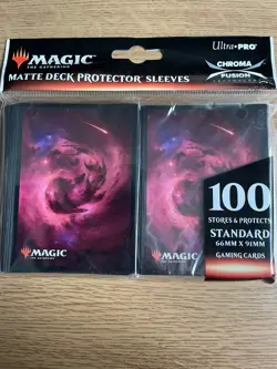 MTG Magic The Gathering 100 Matte Deck Protector Sleeves - Mountain (NEW/SEALED) - Image 5