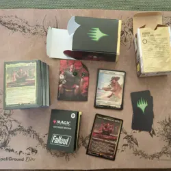 Magic The Gathering MTG Universes Beyond Fallout Commander Deck Hail, Caesar - Image 1