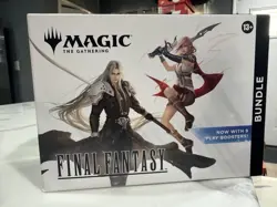 Magic The Gathering Final Fantasy Bundle Box MTG Sealed 9 Play Boosters NEW - Image 1