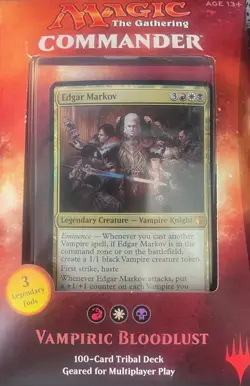 Magic: The Gathering Vampiric Bloodlust Commander Deck - New - Image 2