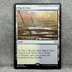 MTG Marsh Flats - Modern Horizons 2 (MH2) #248 Non-Foil NM Magic the Gathering - Image 1