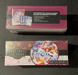 2025 POKEMON HOLIDAY CALENDAR box - Factory Sealed - HOT - Brand new - Image 2