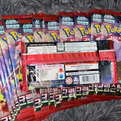 Pokemon Crimson Haze Lot Of 15 Booster Packs Sv5a FACTORY SEALED X15 Korea - Image 2