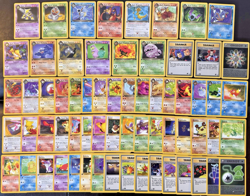 Complete 1st Edition Team Rocket Rare/Uncommon/Common Pokemon 65 Card Set LP/NM - Image 1