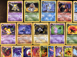 Complete 1st Edition Team Rocket Rare/Uncommon/Common Pokemon 65 Card Set LP/NM - Image 2