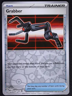 Pokemon TCG - Scarlet & Violet 151 - Grabber - 162 - Uncommon - Reverse Foil NM - Image 1