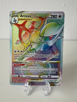 Arceus V STAR 176/172 - Secret Rare - Brilliant Stars - Pokemon TCG - Image 1