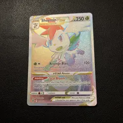 Shaymin VSTAR Brilliant Stars 173/172 Secret Rainbow Rare NM Pokemon TCG - Image 1