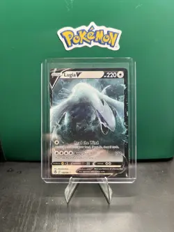Pokemon TCG - Lugia V 138/195 Swsh12: Sword & Shield Silver Tempest (NM) - Image 1