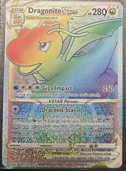 Dragonite VSTAR (Secret) 081/078 Pokemon GO Holo - Image 1