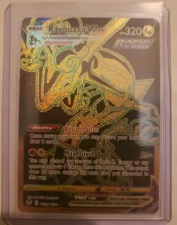 Pokemon TCG- Rayquaza VMAX (Secret) #TG29/TG30 Sword&Shield Silver Tempest - Image 1
