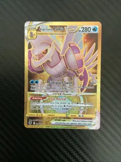 Origin Forme Palkia VSTAR 208/189 Pokemon Astral Radiance Secret Rare Gold NM - Image 1