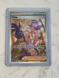 Pokemon TCG Tulip Paradox Rift Trainer Holo 259/182 Near Mint - Image 3