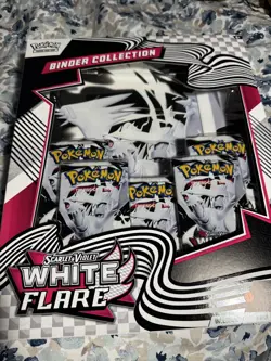 Pokemon TCG: Scarlet & Violet - White Flare Binder and Poster Collection - Image 4