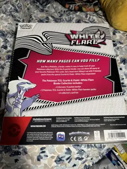 Pokemon TCG: Scarlet & Violet - White Flare Binder and Poster Collection - Image 5