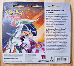 2019 FACTORY SEALED POKEMON SUN & MOON COSMIC ECLIPSE 3 PACK W/ VICTINI - Image 2