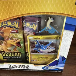 Pokemon Dragon Majesty Latios Pin Collection Factory Sealed Sun & Moon - Image 3