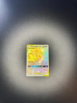 Pokemon TCG Mewtwo & Mew GX 242/236 Rainbow Rare Unified Minds - Image 2