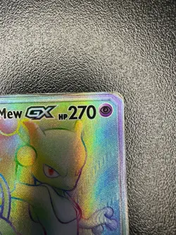 Pokemon TCG Mewtwo & Mew GX 242/236 Rainbow Rare Unified Minds - Image 4