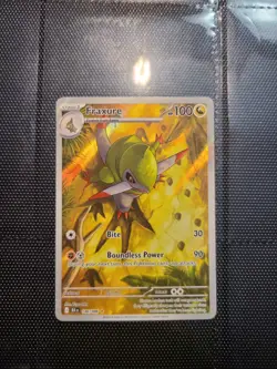 Fraxure Black Bolt Illustration Rare Pokemon 146/086 IR NM/M Condition - Image 1