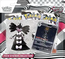 Pokemon White Flare Tech Sticker Collection 3 Pack Blister - Rip + Ship - Image 1